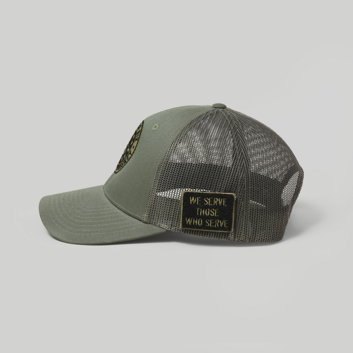 We Serve Hat Patch