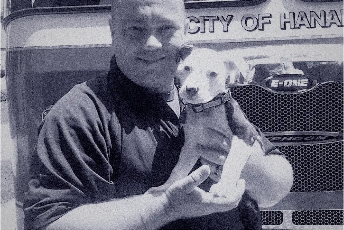FROM SURVIVOR TO FIREFIGHTING HERO