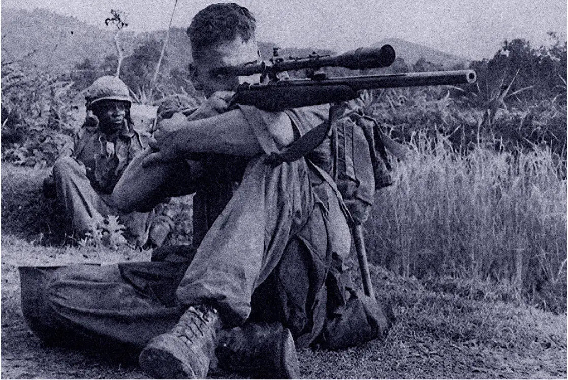 THE WHITE FEATHER SNIPER
