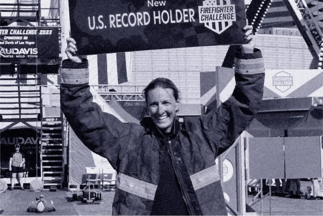 FIGHTING FIRES, SETTING RECORDS