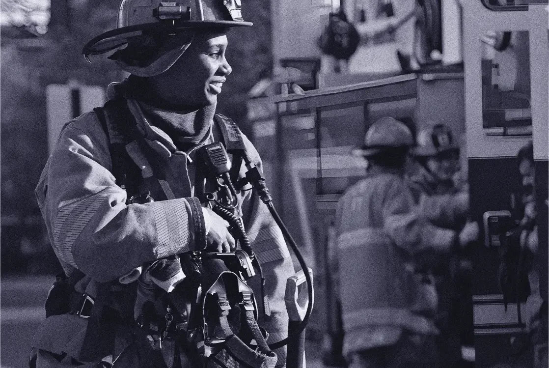 VETERAN TURNED FIREWOMAN