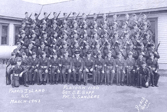 The Marine Who Led From the Front