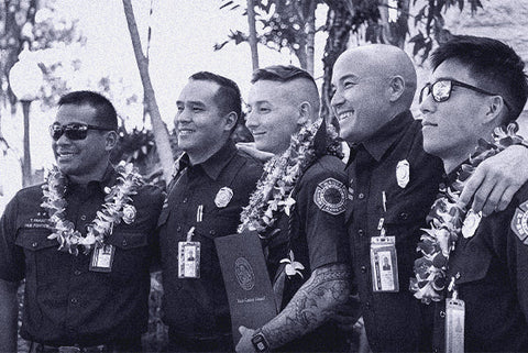 FIREFIGHTER RESCUES HIS OWN TEAM