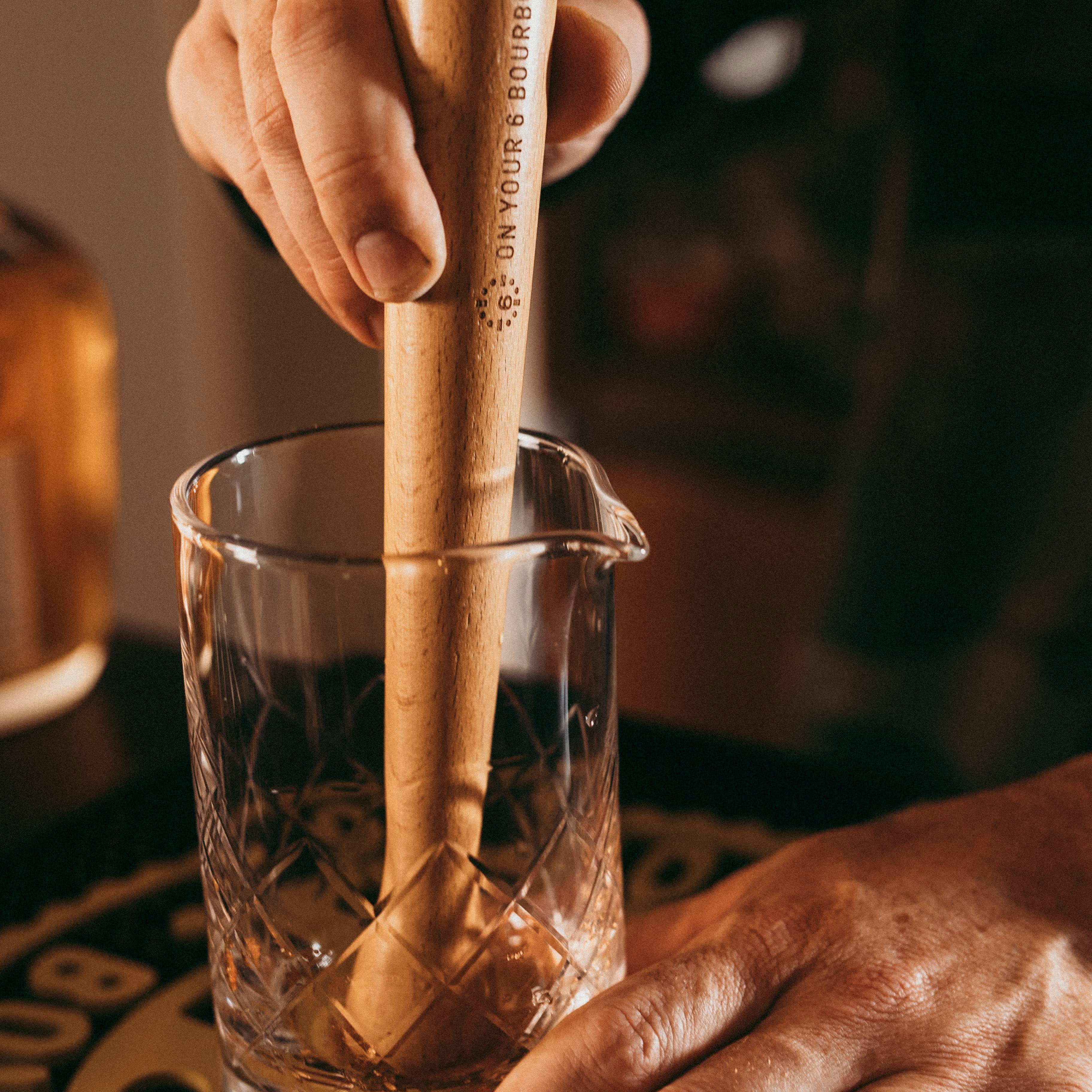 OY6 Wooden Muddler