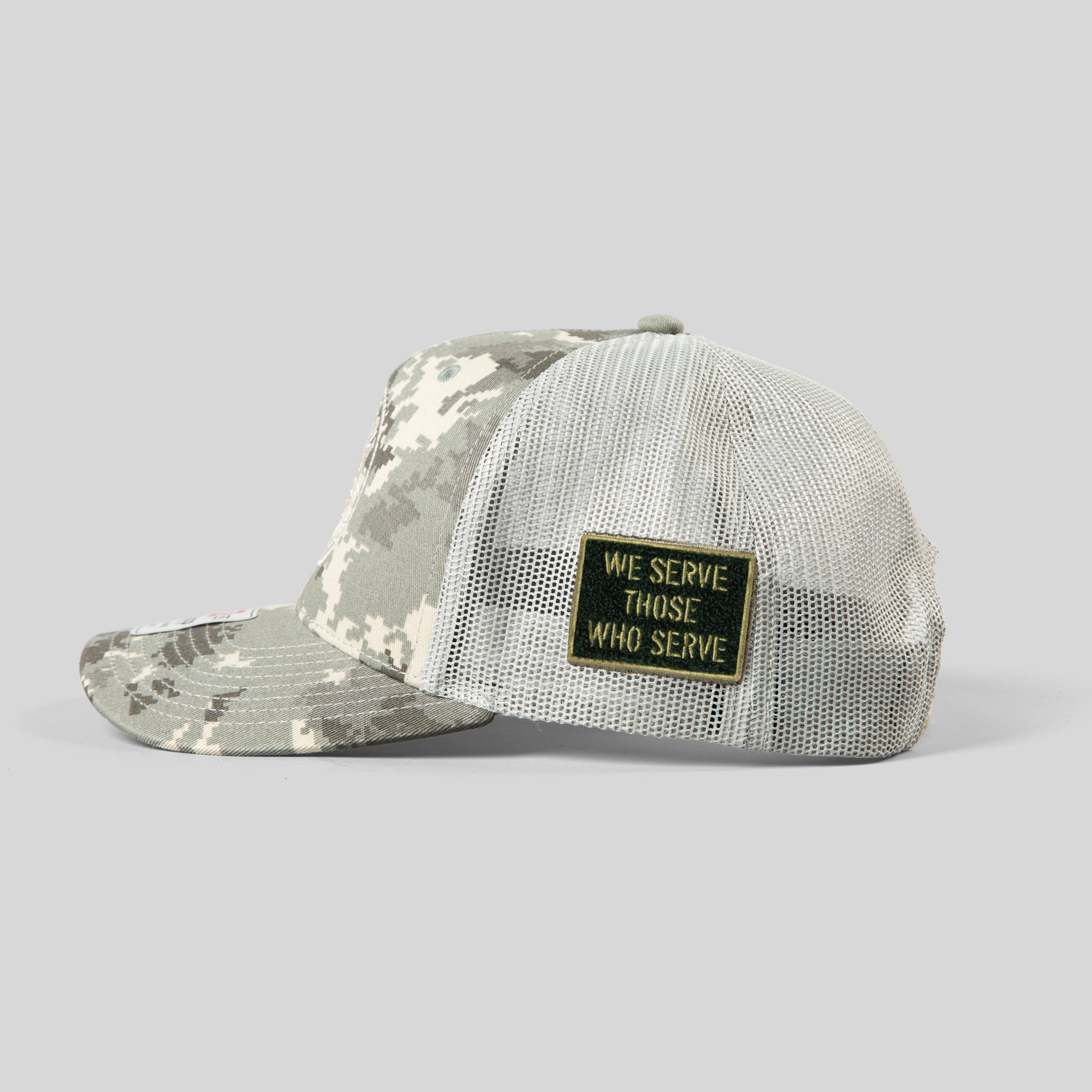 We Serve Hat Patch