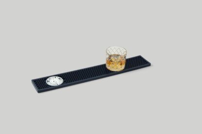 bourbon whiskey rail bar mat gift for veteran